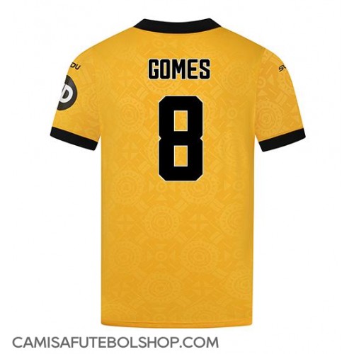 Camisa de time de futebol Wolves Joao Gomes #8 Replicas 1º Equipamento 2025-26 Manga Curta